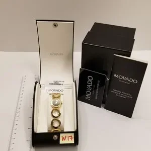 Movado | Accessories | Movado Women Ono Gold Plated Stailess  display picture 2